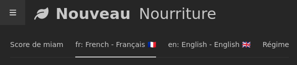 Food ModelAdmin - Specific tabs 2